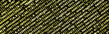 Bilgisayar programı önizleme. Programlama kodu yazmak. Bilgi teknoloji sitesi kodlama standartları web tasarımı Modern teknik Css, Javascript ve Html kullanım için. Teknolojik altyapı soyut