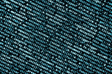 Bilgisayar programı önizleme. Programlama kodu yazmak. Bilgi teknoloji sitesi kodlama standartları web tasarımı Modern teknik Css, Javascript ve Html kullanım için. Teknolojik altyapı soyut