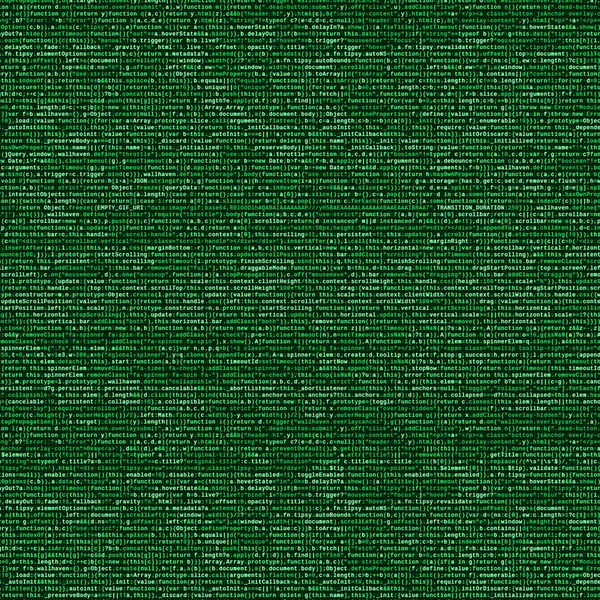 Codice Javascript Nell Editor Testo Codifica Concetto Cyberspazio Schermo Web — Foto Stock