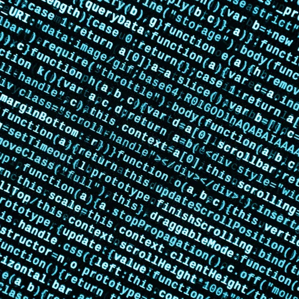 Big Data Internet Las Cosas Tendencia Trabajo Especializado Código Html — Foto de Stock