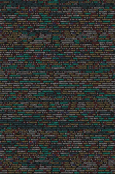 Big Data Internet Las Cosas Tendencia Trabajo Especializado Código Html —  Fotos de Stock