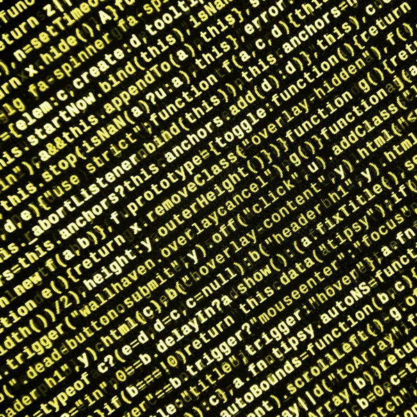 Просмотр Компьютерной Программы Программирование Ввода Кода Стандарты Кодирования Веб Сайта — стоковое фото