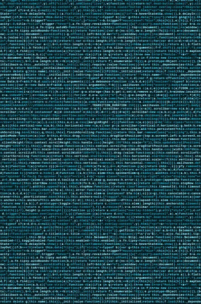Javascript Функции Переменные Объекты Монитор Крупным Планом Исходного Кода Функции — стоковое фото