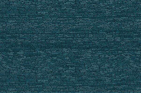 Laptop programlama kod yazma. Bilgisayar ekranında dijital ikili veri. Proje yöneticileri yeni fikir çalışır. Yazılım mühendisi iş başında. Yazılım arka plan. Modern teknoloji