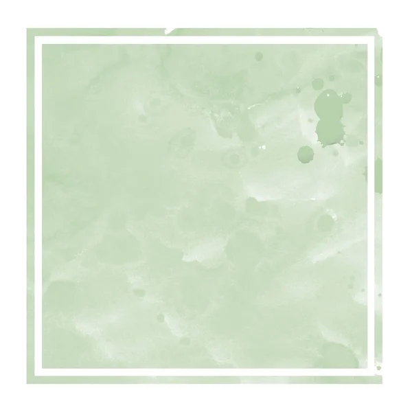 Donker Groene Hand Getrokken Textuur Van Achtergrond Van Het Aquarel — Stockfoto