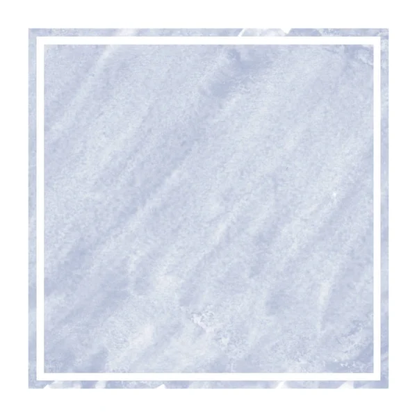 Donker Blauwe Hand Getrokken Textuur Van Achtergrond Van Het Aquarel — Stockfoto