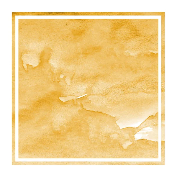 Licht Oranje Hand Getrokken Textuur Van Achtergrond Van Het Aquarel — Stockfoto