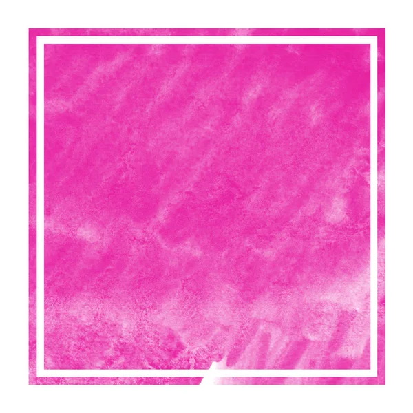 Roze Hand Getrokken Textuur Van Achtergrond Van Het Aquarel Rechthoekig — Stockfoto