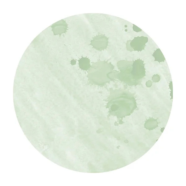 Donker Groene Hand Getrokken Textuur Van Achtergrond Van Het Aquarel — Stockfoto