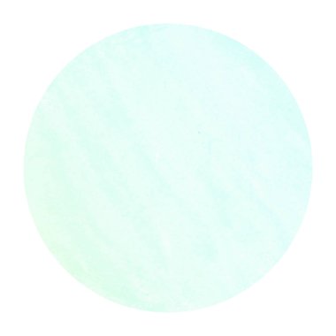 Turkuaz elle çizilmiş suluboya dairesel çerçeve arka plan doku lekeleri ile. Modern tasarım öğesi