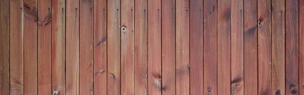 Close Van Bruin Houten Hek Panelen Vele Verticale Houten Planken — Stockfoto