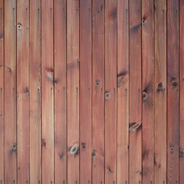 Close Van Bruin Houten Hek Panelen Vele Verticale Houten Planken — Stockfoto