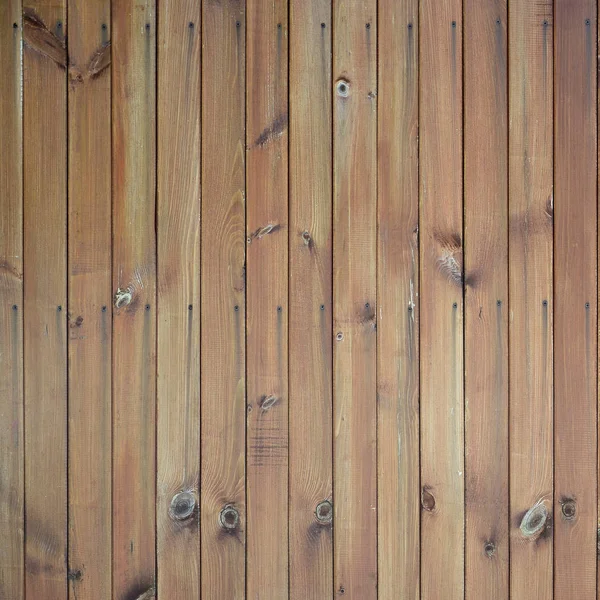 Κοντινό Πλάνο Καφετί Ξύλινο Φράχτη Πάνελ Πολλές Κάθετες Ξύλινες Σανίδες — Φωτογραφία Αρχείου