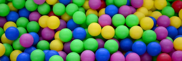Farbige Plastikbälle Pool Des Spielzimmers Schwimmbad Zum Spaß Und Springen — Stockfoto