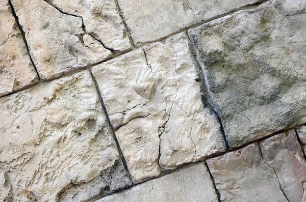 Τμήμα Των Αρχαίων Τειχών Της Οχύρωσης Μεγάλες Πέτρες Μεγάλο Τοίχο — Φωτογραφία Αρχείου