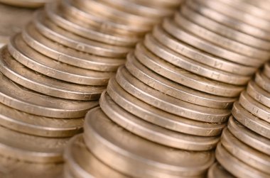 Zengin yaşam kavramları için finansal başarı Ukraynalı para arka plan