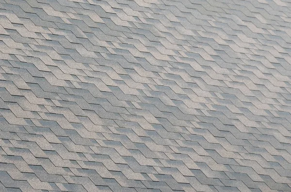 Bitümlü kaplama ile düz çatı fayans arka plan mozaik doku