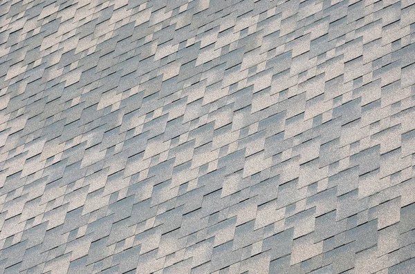 Textura de mosaico de fondo de tejas planas con recubrimiento bituminoso — Foto de Stock