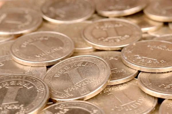 Zengin yaşam kavramları için finansal başarı Ukraynalı para arka plan