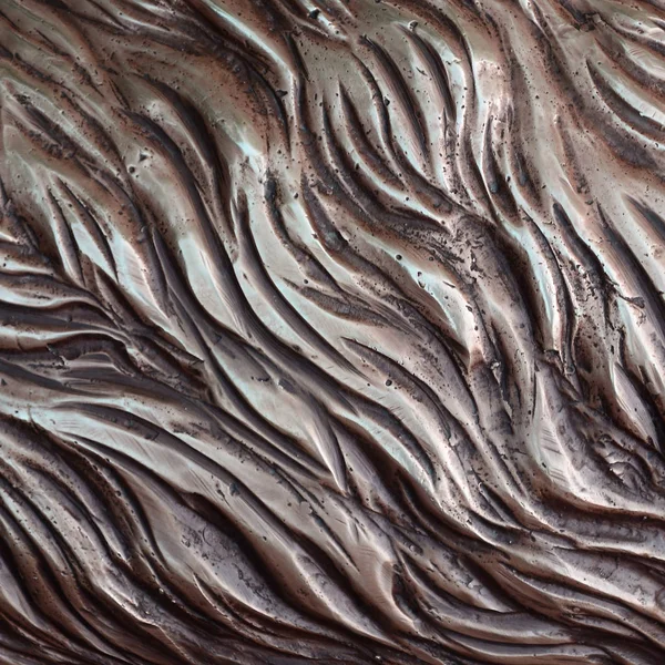 Детали и декоративный барельефный орнамент из металла кованых железных ворот в качестве фоновой текстуры — стоковое фото