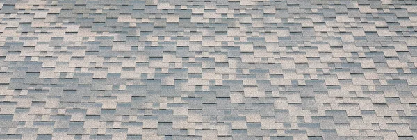 Bitümlü kaplama ile düz çatı fayans arka plan mozaik doku