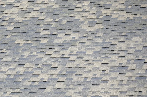 Achtergrond mozaïek textuur van platte dakpannen met bitumineuze coating — Stockfoto
