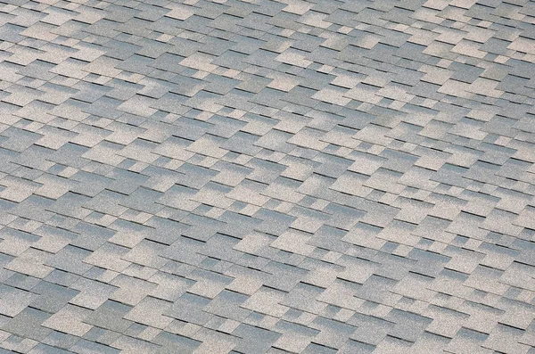 Bitümlü kaplama ile düz çatı fayans arka plan mozaik doku — Stok fotoğraf