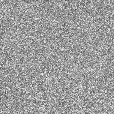 Gümüş dekoratif pullar. Küçük elementlerin parlak bokeh ışıklarıyla arkaplan resmi