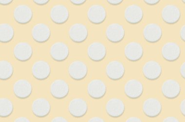 Pastel şeftali arka planda kurabiye deseni ile yapılan yaratıcı sanat