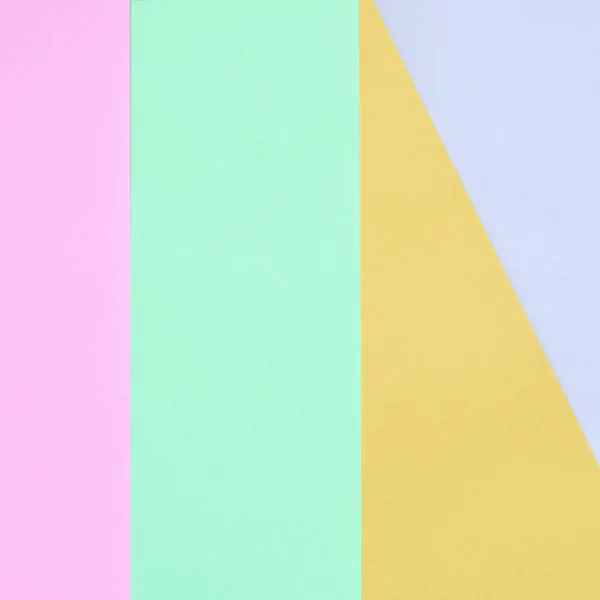 A divat pasztell színek textúra háttere. Rózsaszín, lila, narancs és kék geometrikus papírok. — Stock Fotó