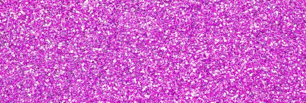Lentejuelas decorativas rosas. Imagen de fondo con luces bokeh brillantes de pequeños elementos — Foto de Stock
