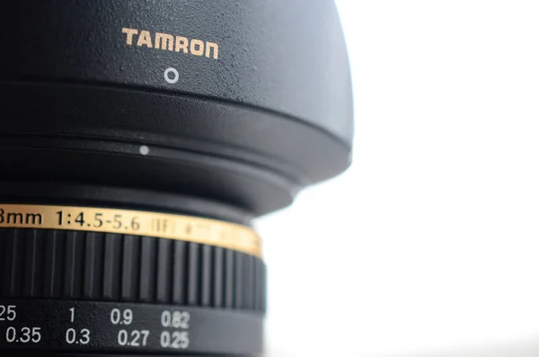 Tamron AF 11-18mm 4.5-5.6 ζουμ φωτογραφικού φακού κοντινό — Φωτογραφία Αρχείου