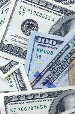 paranın yakın çekim, soyut arka plan