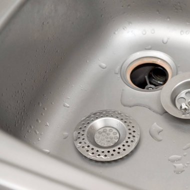 Bir demonte koruyucu filtre durin ile Silvery mutfak lavabo