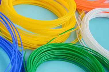 Plastik Pla ve Abs filament malzeme bir 3d kalem o baskı için