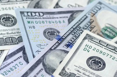 paranın yakın çekim, soyut arka plan