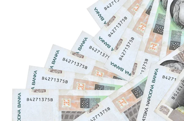 아티아 지폐는 흰색에 순서로 은행이나 개념을 만듭니다 사업적 — 스톡 사진