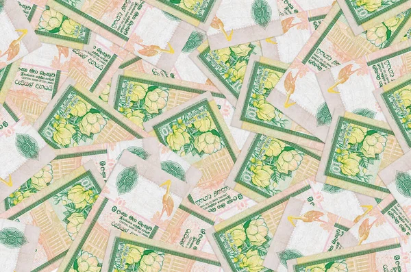 스리랑카 지폐는 더미에 개념적 엄청난 — 스톡 사진