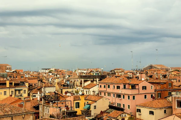 Vista Panorámica Panorámica Los Tejados Venecia — Foto de Stock