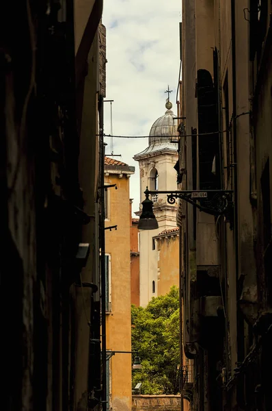 Pequeño Callejón Centro Medieval Venecia — Foto de Stock