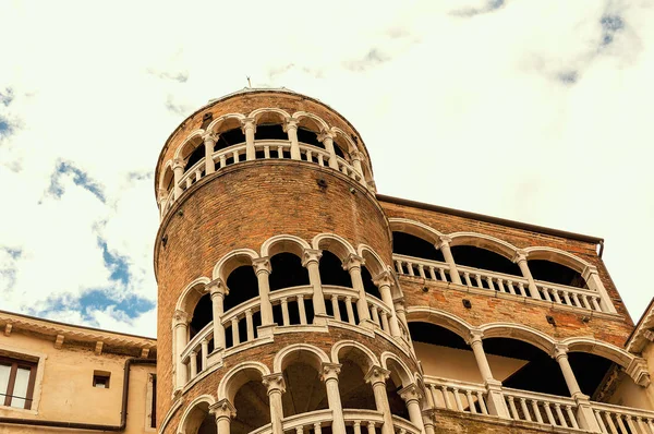 Ancient Bulding Medieval Center Venice — Stock Photo, Image