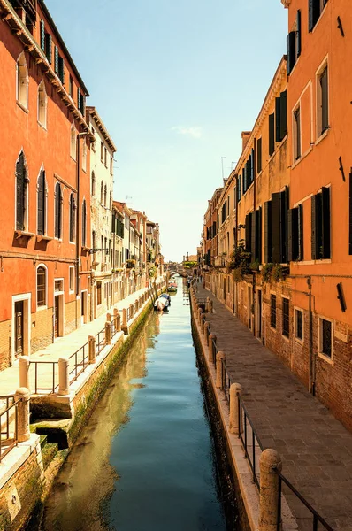 Pequeño Canal Centro Medieval Venecia — Foto de Stock