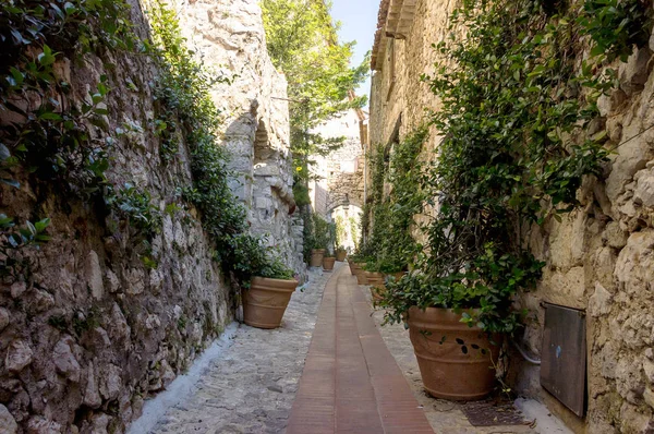Little Alley Medieval Village Eze — Stock Photo, Image