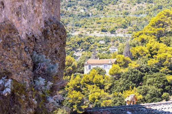 Primer Plano Pueblo Medieval Roquebrune Cap Martin — Foto de Stock
