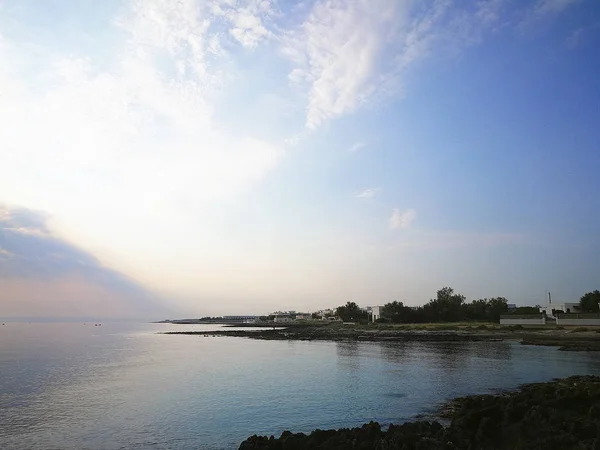 Costa Cerca Villanova Marina Ostuni Salento Italia — Foto de Stock