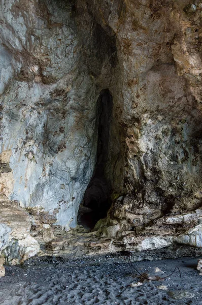Impresionante Cueva Costa Palinuro Cilento Italia — Foto de Stock
