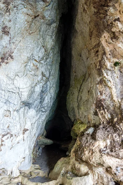 Impresionante Cueva Costa Palinuro Cilento Italia — Foto de Stock