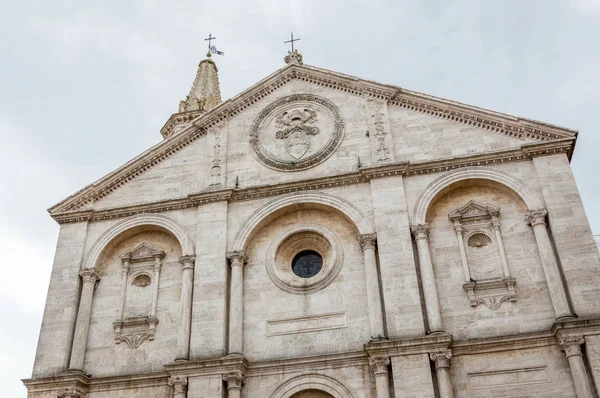 Pienza Toskania Włochy Lipca 2016 Średniowiecznej Miejscowości Pienza — Zdjęcie stockowe