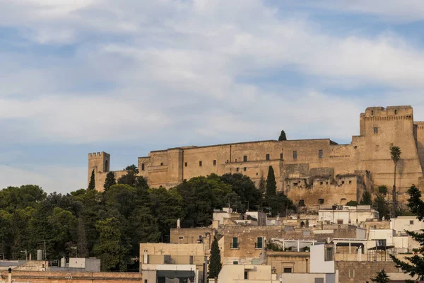 Castillo Medieval Oria Salento Italia — Foto de Stock