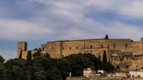 意大利奥里亚中世纪城堡 — 图库照片